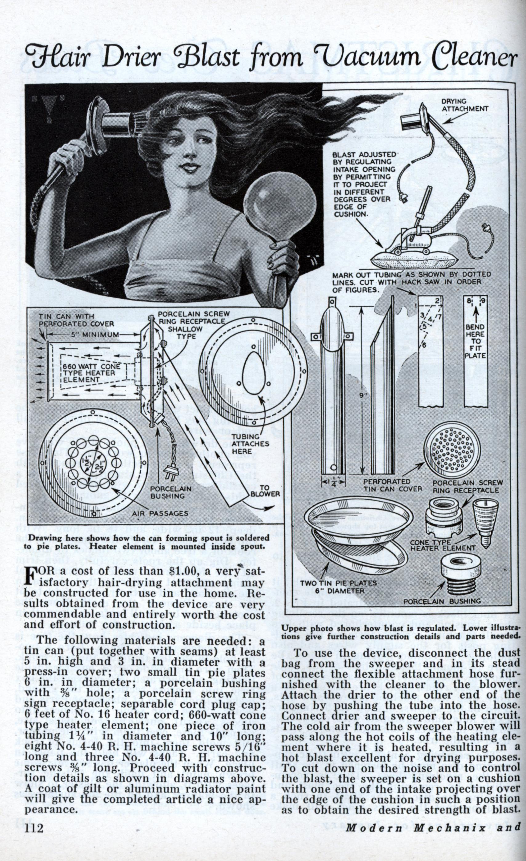 Hair Dryer History Mary Mileys Roaring Twenties